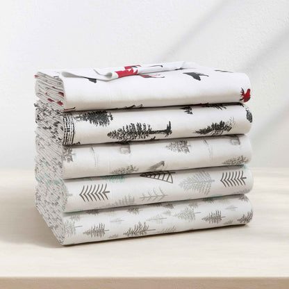 4-Piece Turkish Cotton Flannel Sheet - Lakeview Collection