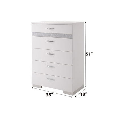 Naima II - Chest - White High Gloss