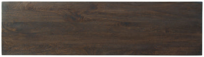 Elinmore - Accent Cabinet - Brown / Gold Finish