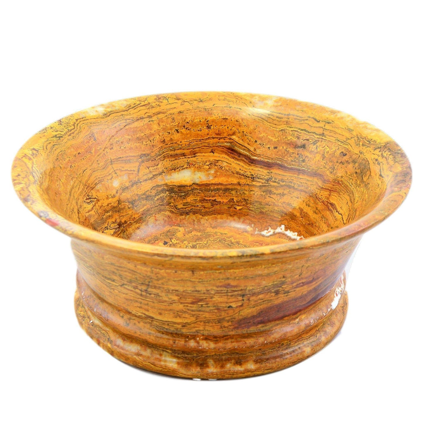 Decorative Bowl of Multi Brown Onyx - PoshaBella