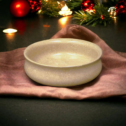 Decorative Bowl of Sahara Beige Marble - PoshaBella