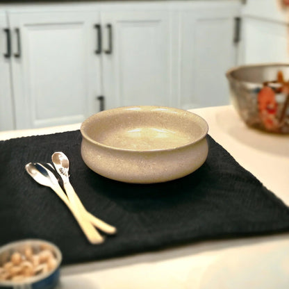 Decorative Bowl of Sahara Beige Marble - PoshaBella