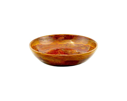 Decorative Fruit Bowl of Multi Brown Onyx - PoshaBella