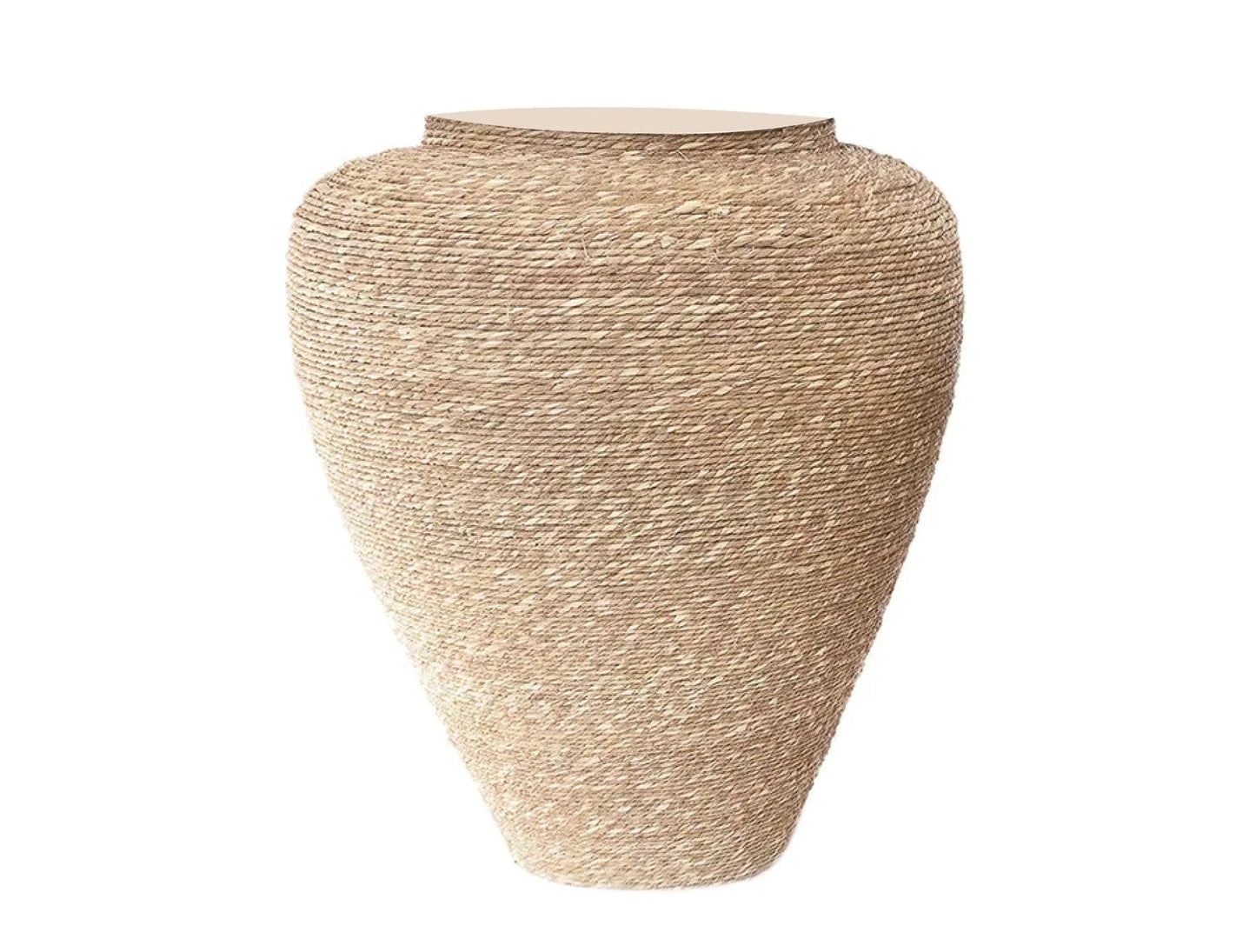 Decorative Jars / Vases of Seagrass Rope - PoshaBella