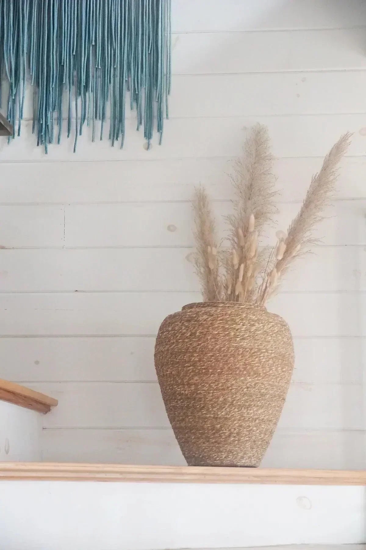 Decorative Jars / Vases of Seagrass Rope - PoshaBella