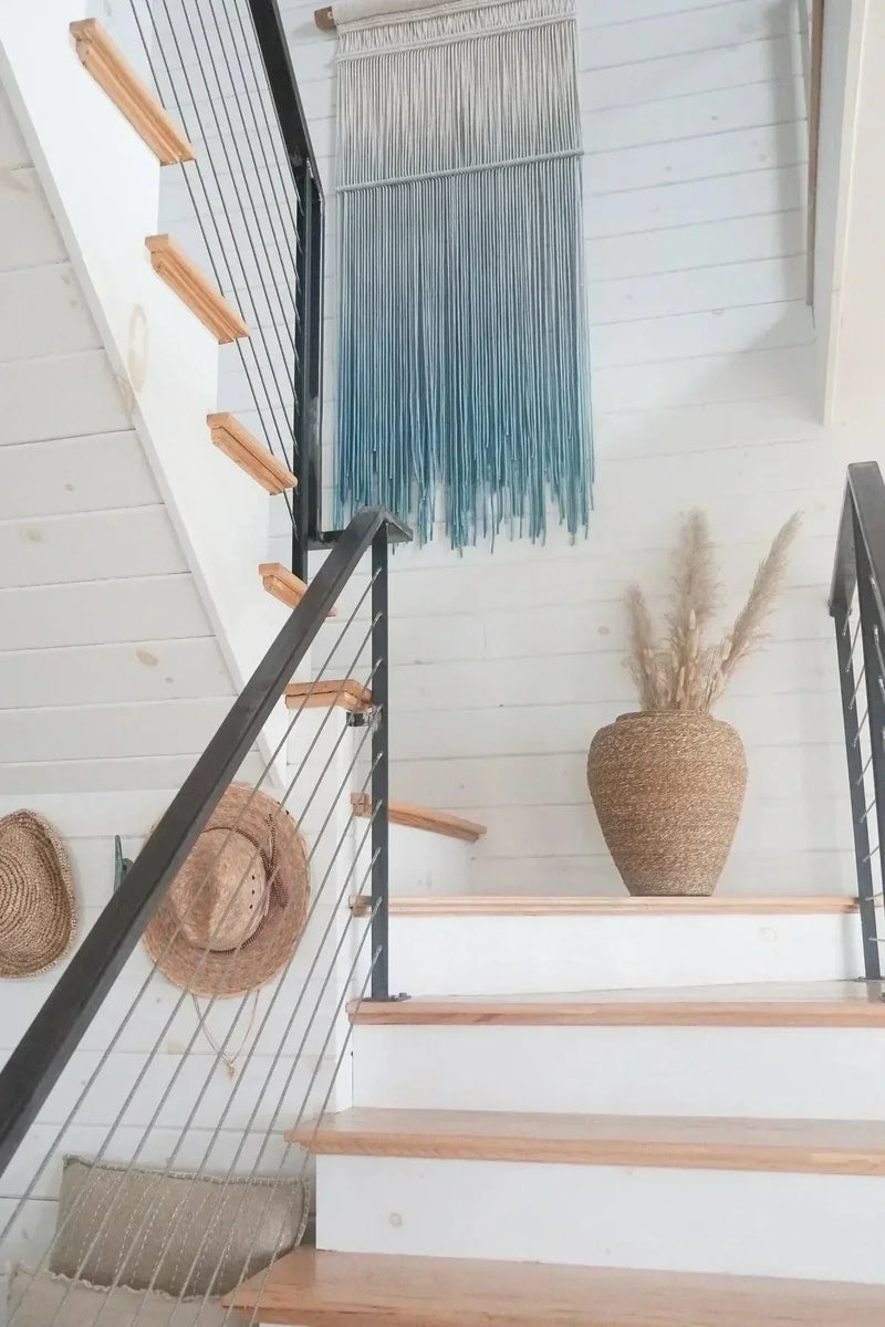 Decorative Jars / Vases of Seagrass Rope