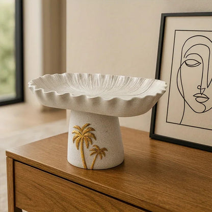 Decorative Tray - Ramadan Lotus Leaf Shaped