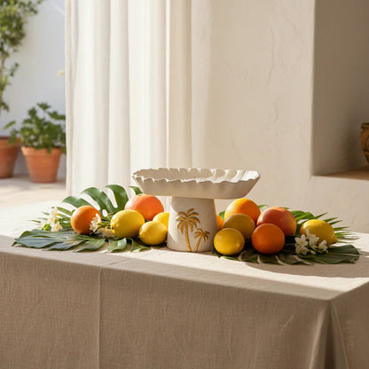 Decorative Tray - Ramadan Lotus Leaf Shaped