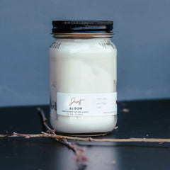 13 oz Mason Jar Soy Candle - Desert Bloom