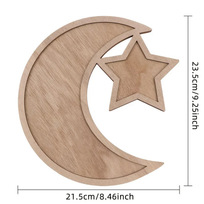 Dessert Tray - Wooden Serving