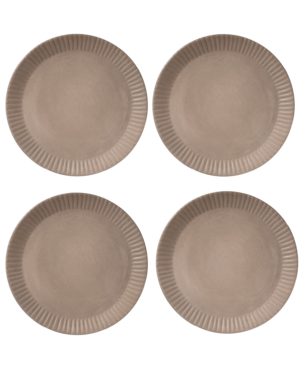 Earth Lines Dinner Plate - Set of 4 - PoshaBella