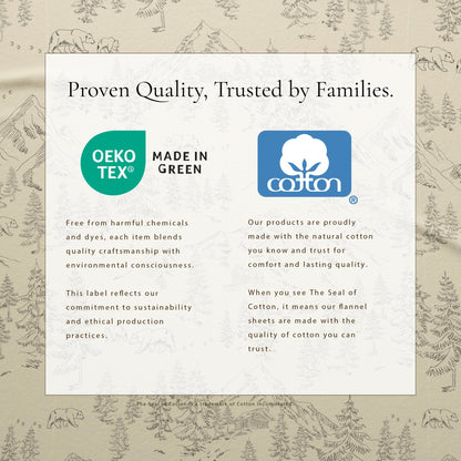 4-Piece Turkish Cotton Flannel Sheet - Stratton Collection