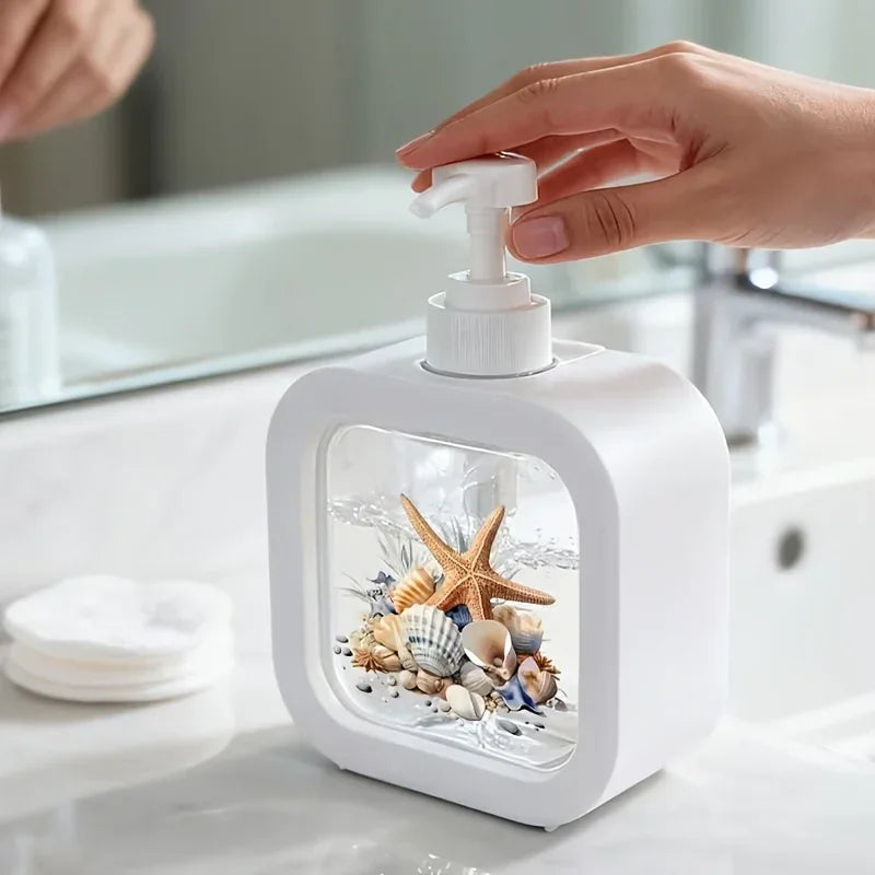 Dispenser - Colorful Seashell Design