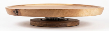 House of Avana Mango Wood Lazy Susan Turntable