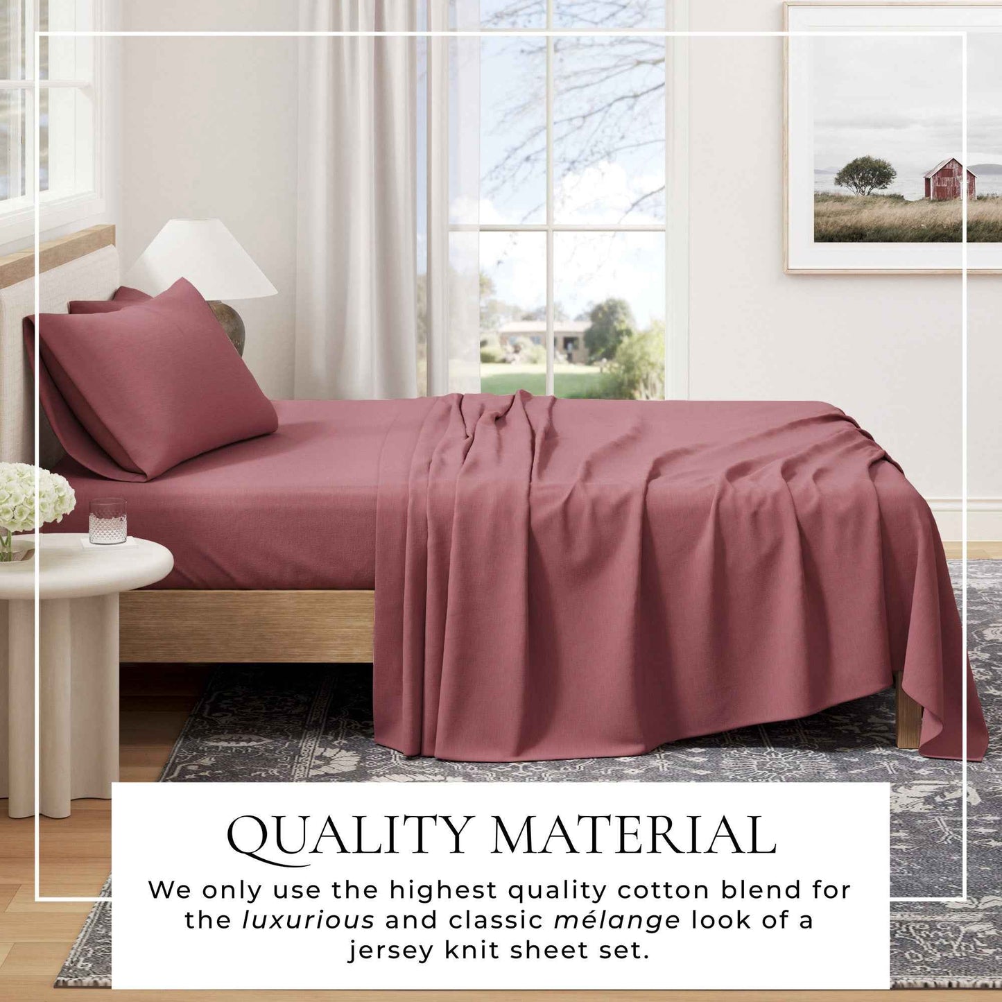 4-Piece Jersey Sheet - Carmen Collection