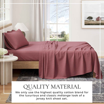 4-Piece Jersey Sheet - Carmen Collection