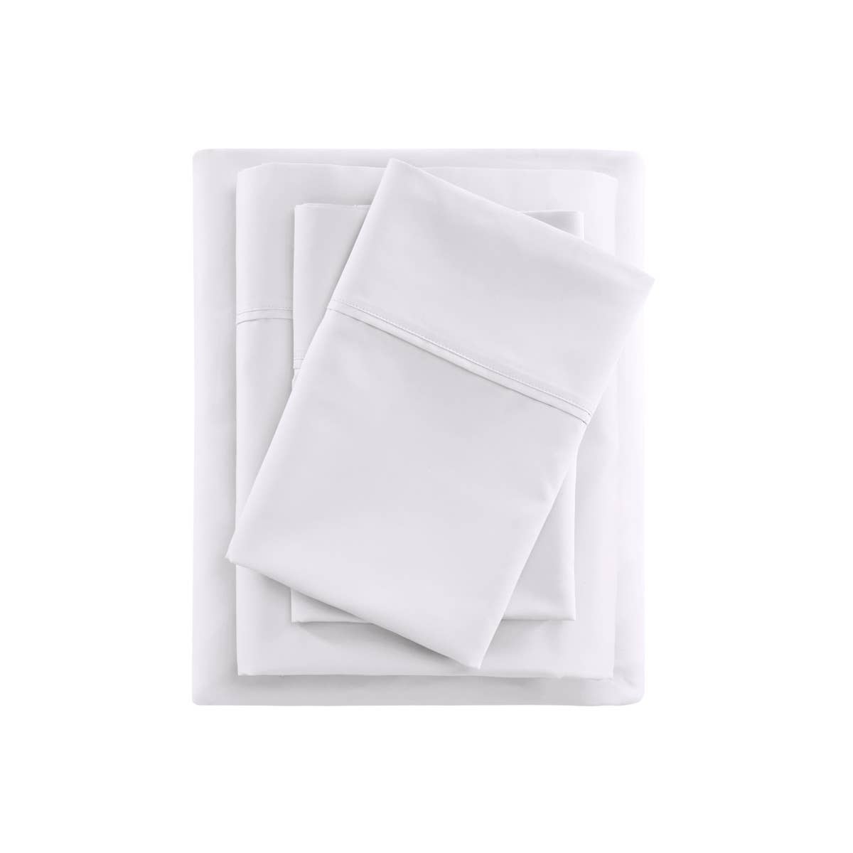 Olliix - Cooling 600 Thread Count 4 Pieces Cotton Sheets Set - PoshaBella
