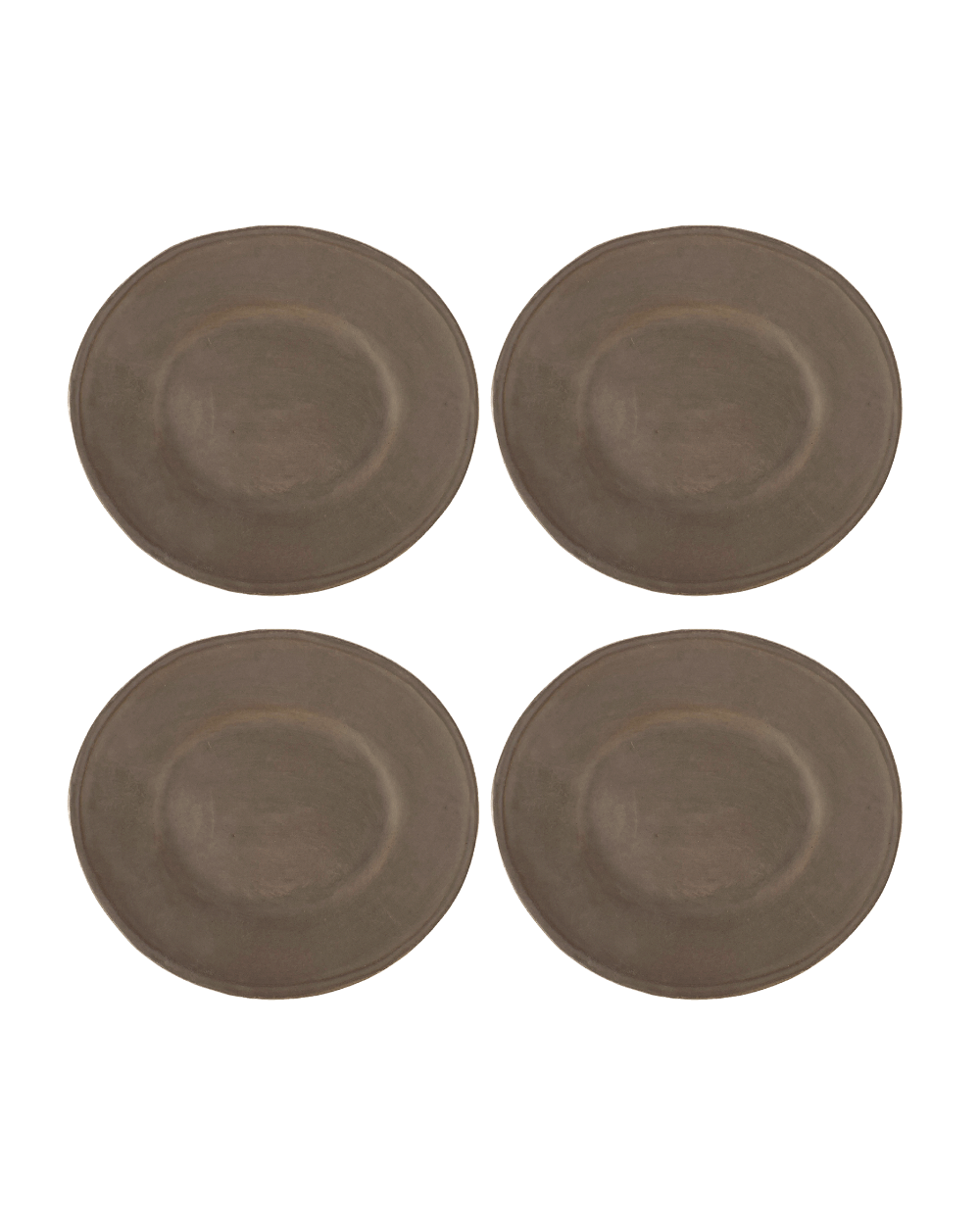 Earth Oval Dessert Plate - Set of 4 - PoshaBella
