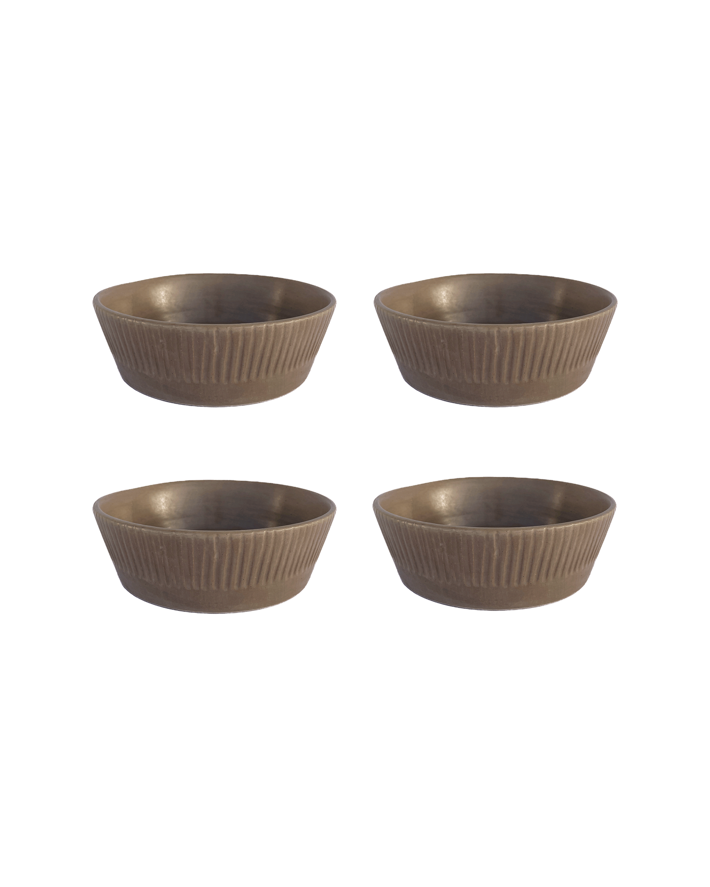 Earth Lines Pasta Bowl - Set of 4 - PoshaBella