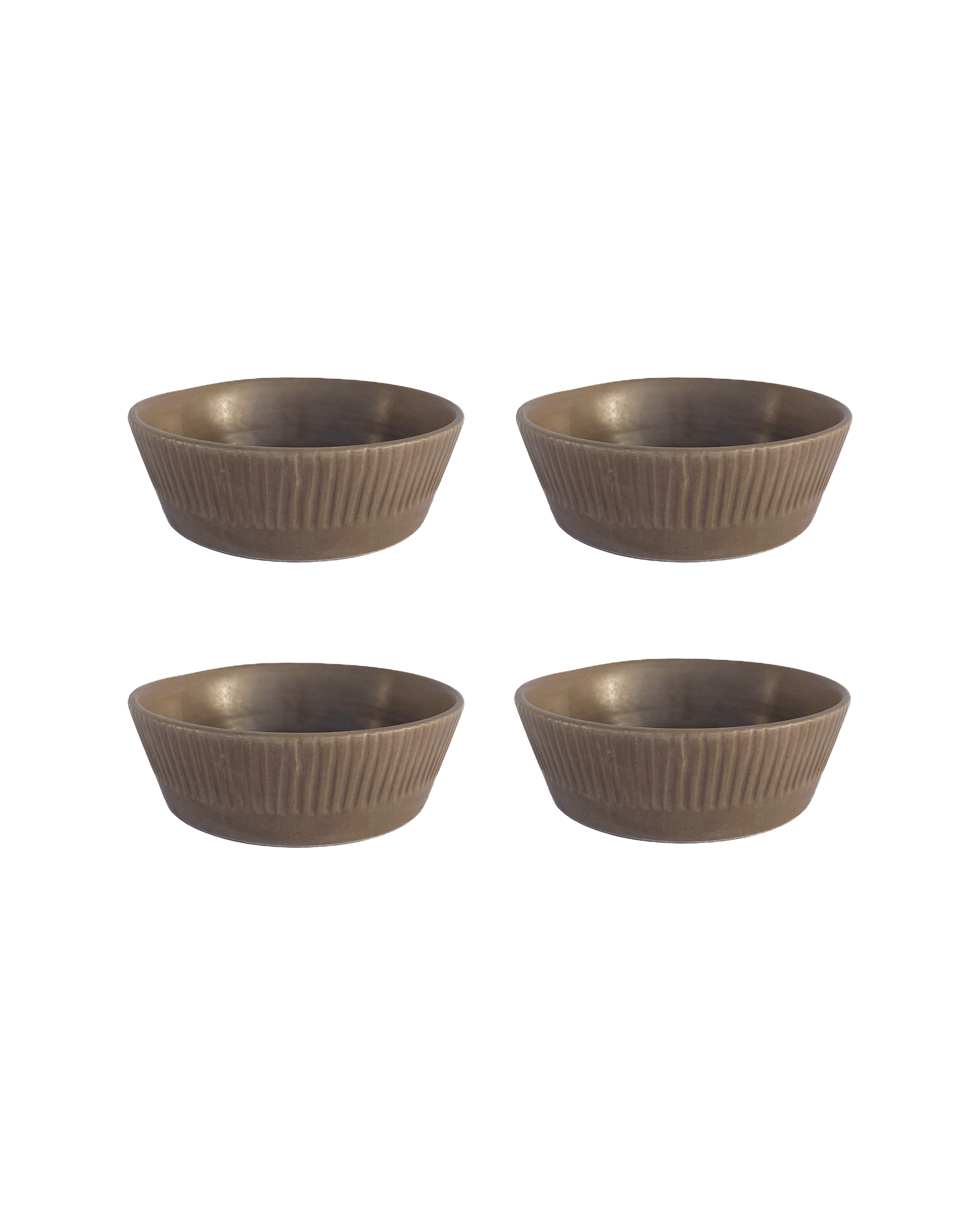 Earth Lines Pasta Bowl - Set of 4 - PoshaBella