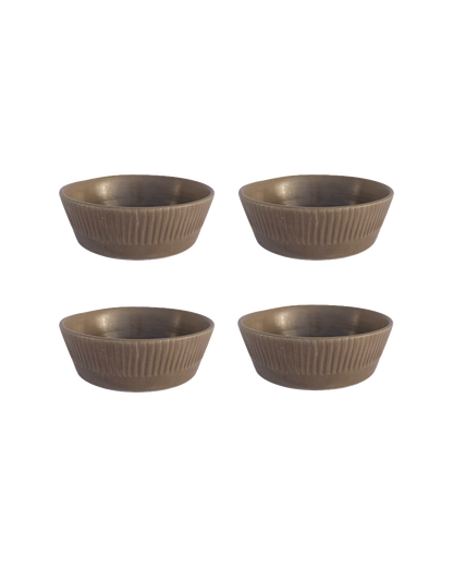 Earth Lines Pasta Bowl - Set of 4 - PoshaBella