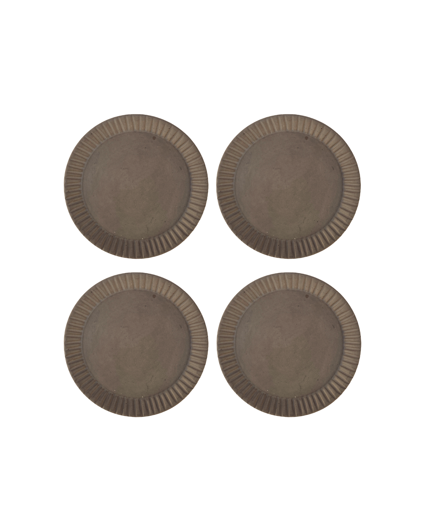 Earth Lines Salad Plate - Set of 4 - PoshaBella