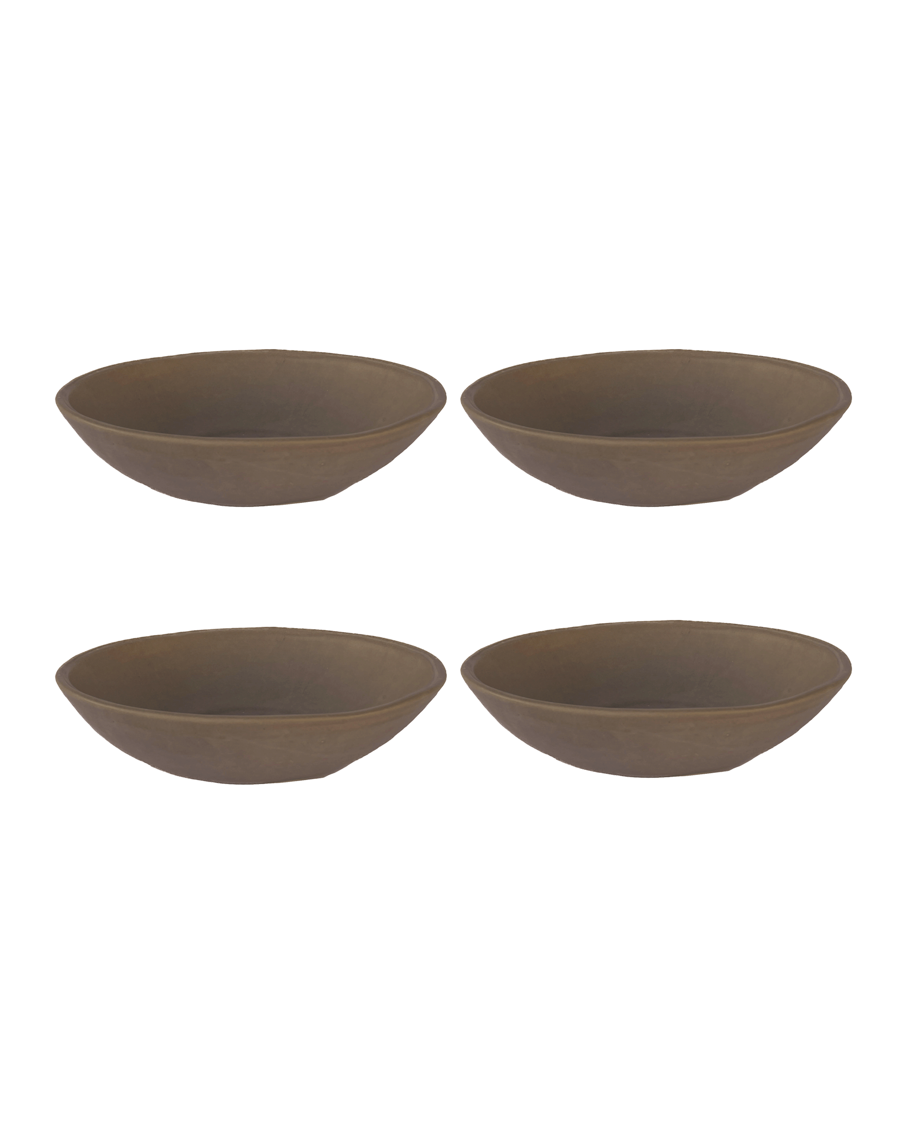 Earth Oval Pasta Bowl - Set of 4 - PoshaBella