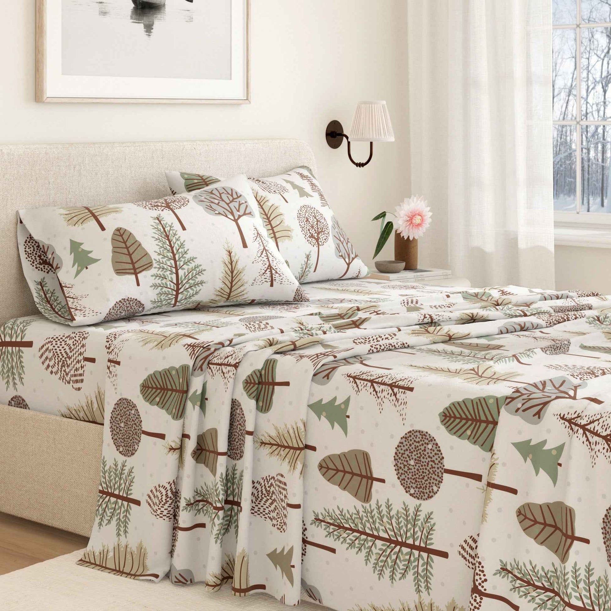 4-Piece Turkish Cotton Flannel Sheet - Stratton Collection