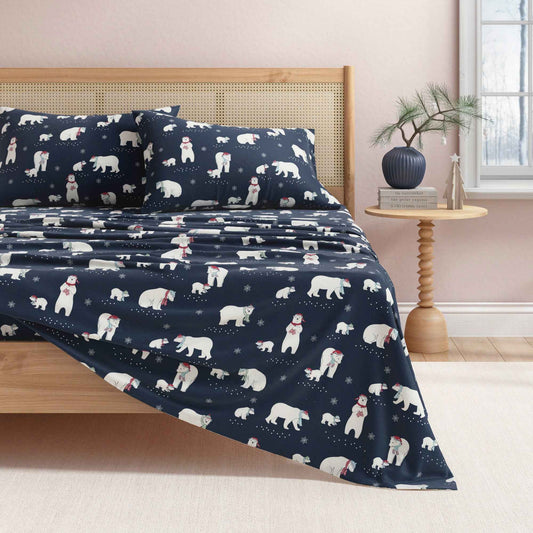 4-Piece Turkish Cotton Flannel Sheet - Whittaker Collection