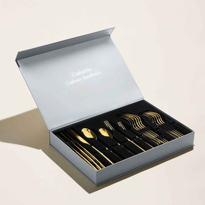 Emilia Mirror 20-Piece Flatware Set