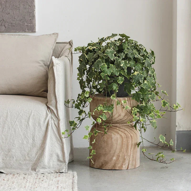 End Table - Round Wooden Small
