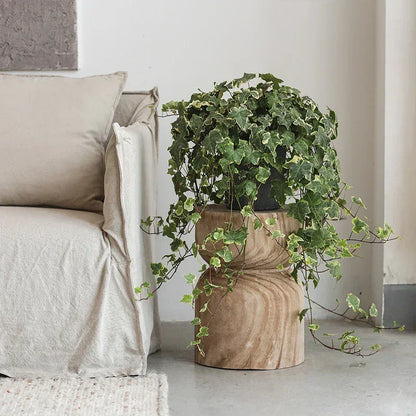 End Table - Round Wooden Small