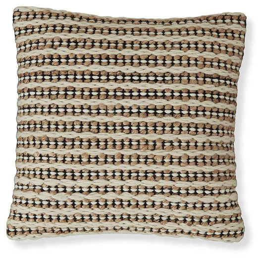 Nealington - Pillow (Set of 4) - Brown / Black / White