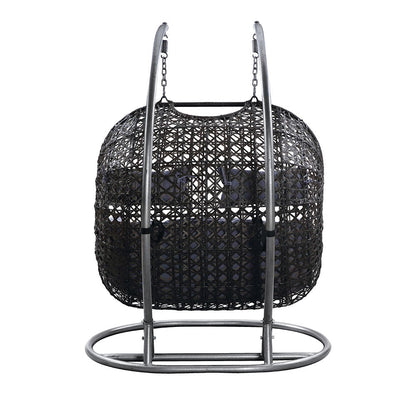 Vasant - 52" Hanging Chair - Fabric & Wicker