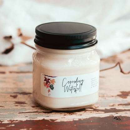 6.5 oz Mason Jar Soy Candle - Choose Your Scent - PoshaBella