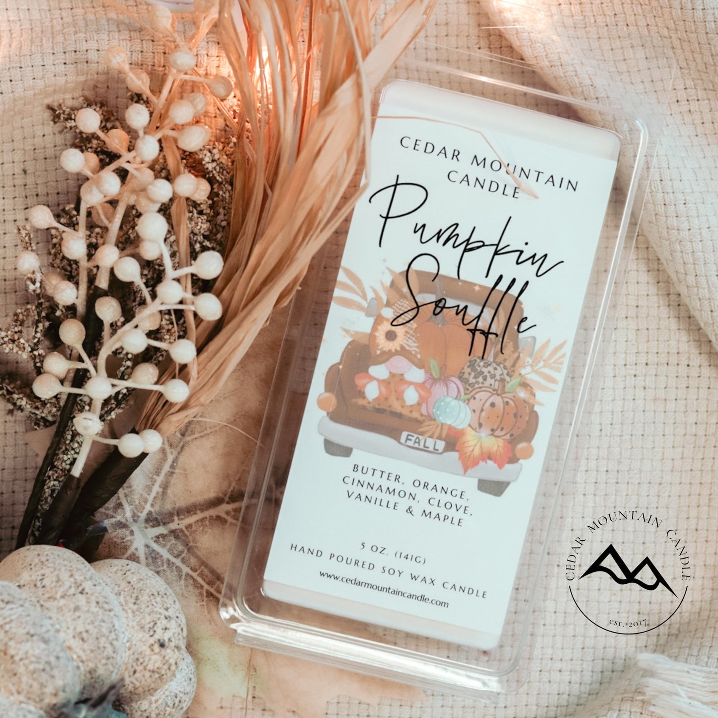 Fall Farm Truck - 5.5 oz Wax Melts - PoshaBella