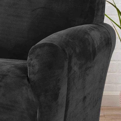 Velvet Stretch Slipcover - Gale Collection