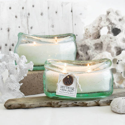 Windward Candle: Cypress & Sea - PoshaBella