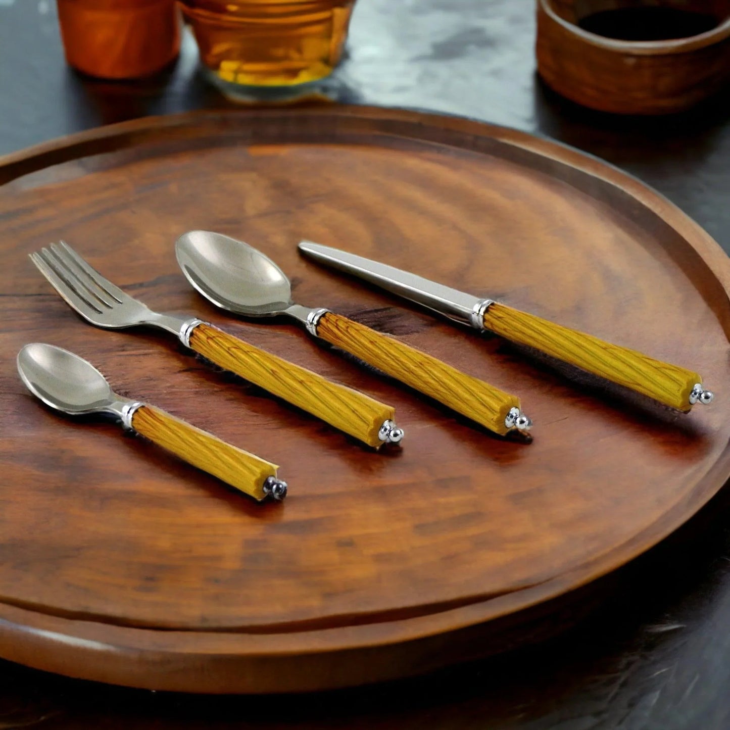 Flatware Wood Handles - PoshaBella