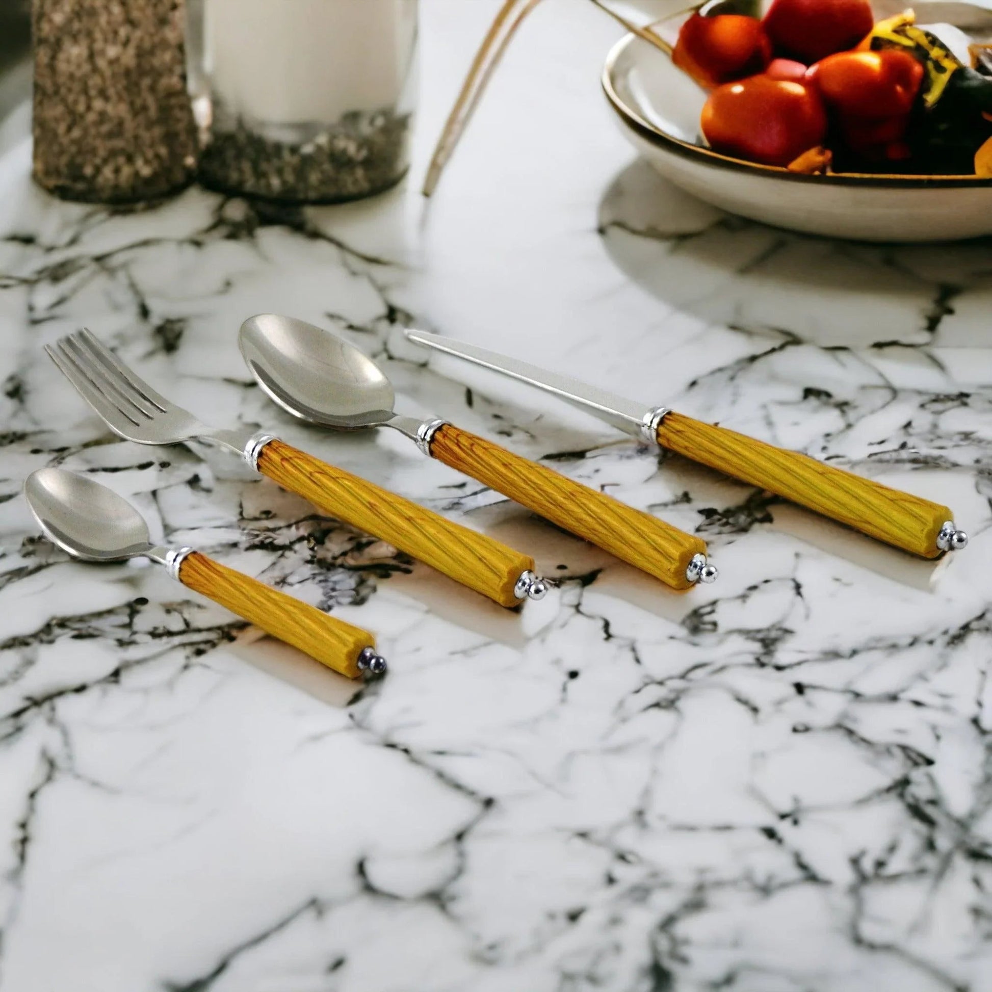 Flatware Wood Handles - PoshaBella