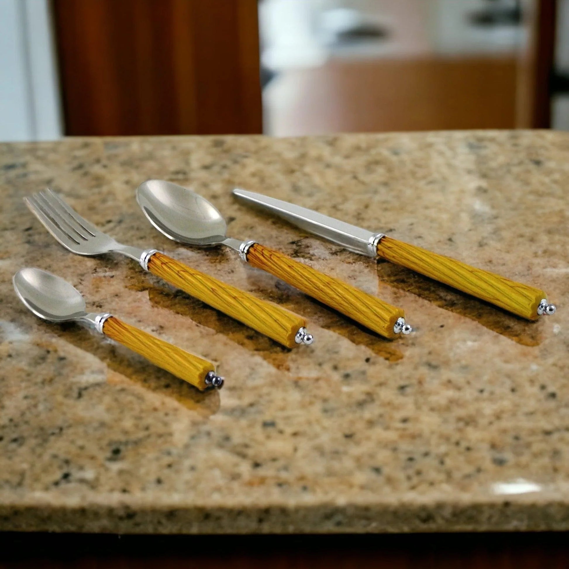 Flatware Wood Handles - PoshaBella