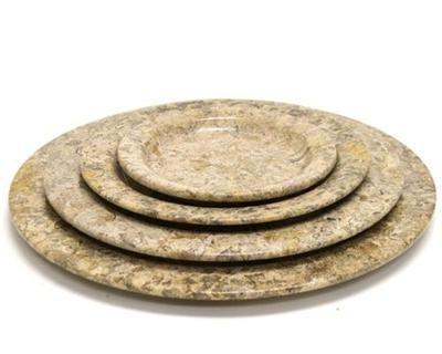 Fossil Stone 10-inch Decorative Plate - PoshaBella