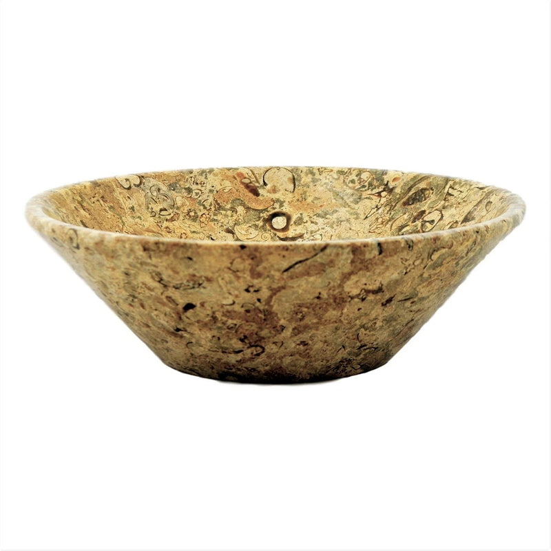 Fossil Stone Modern Fruit Bowl