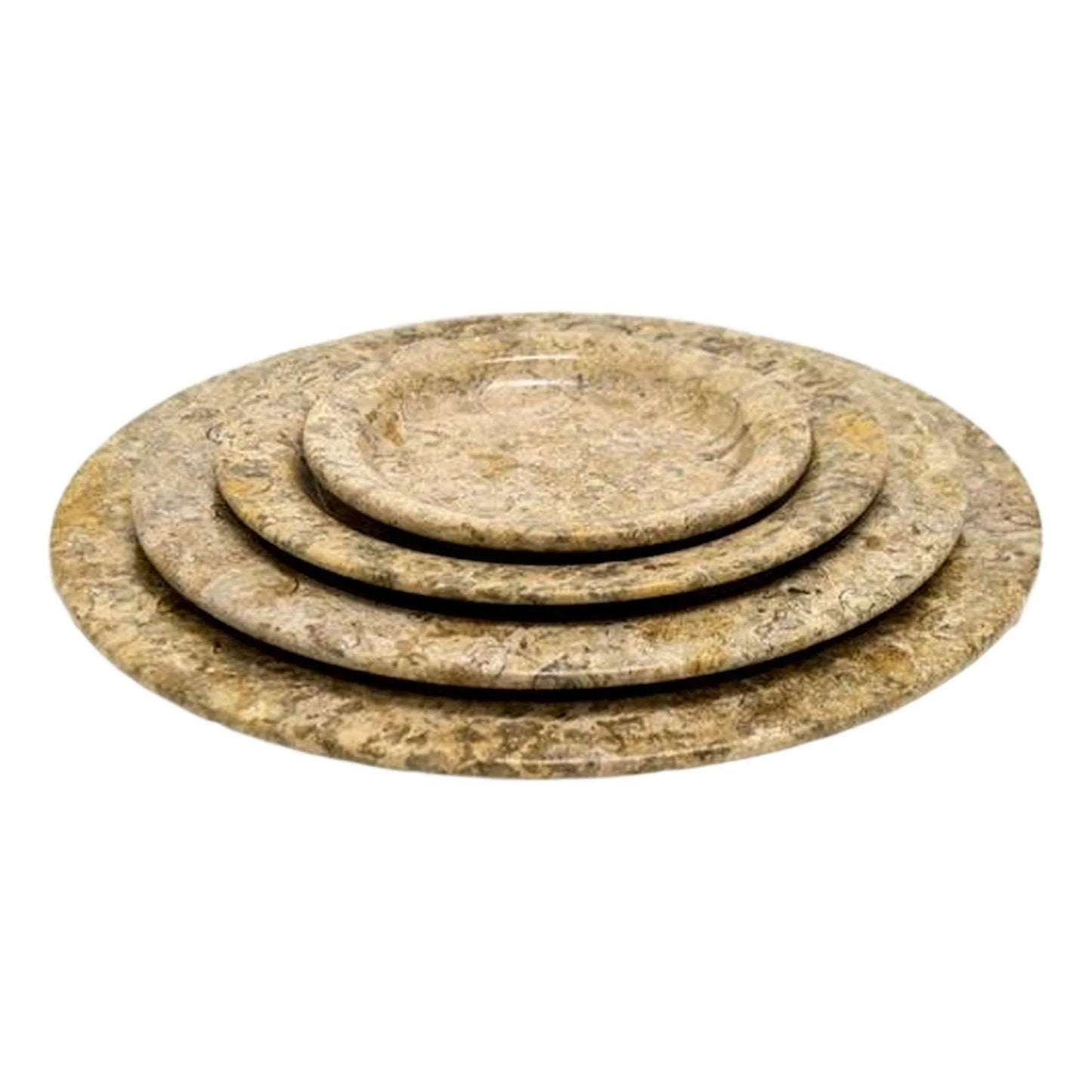 Fossil Stone Serving Platter | 8-inches - PoshaBella