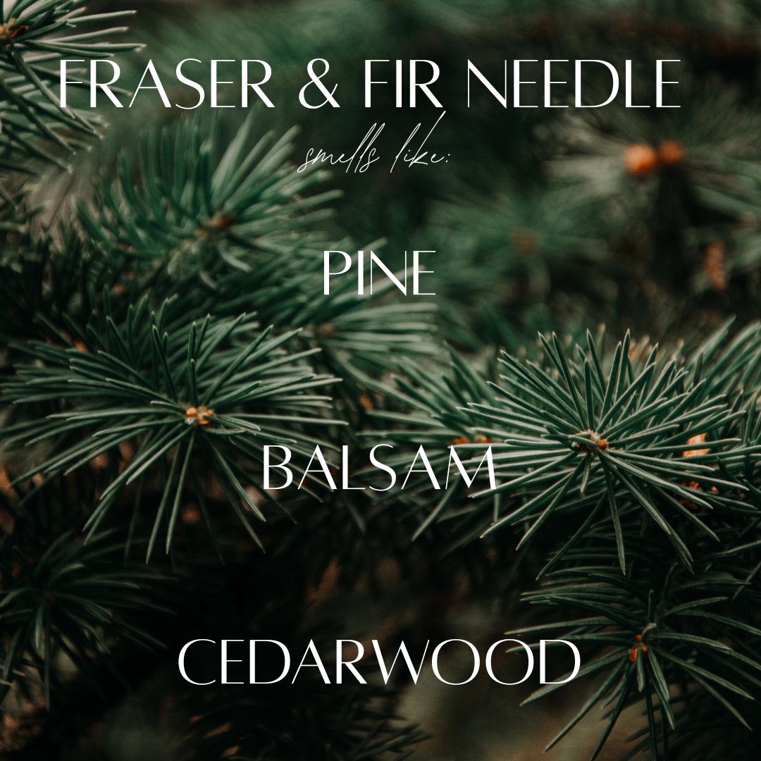 Fraser & Fir Needle - 9 oz Whiskey Glass Candle - PoshaBella
