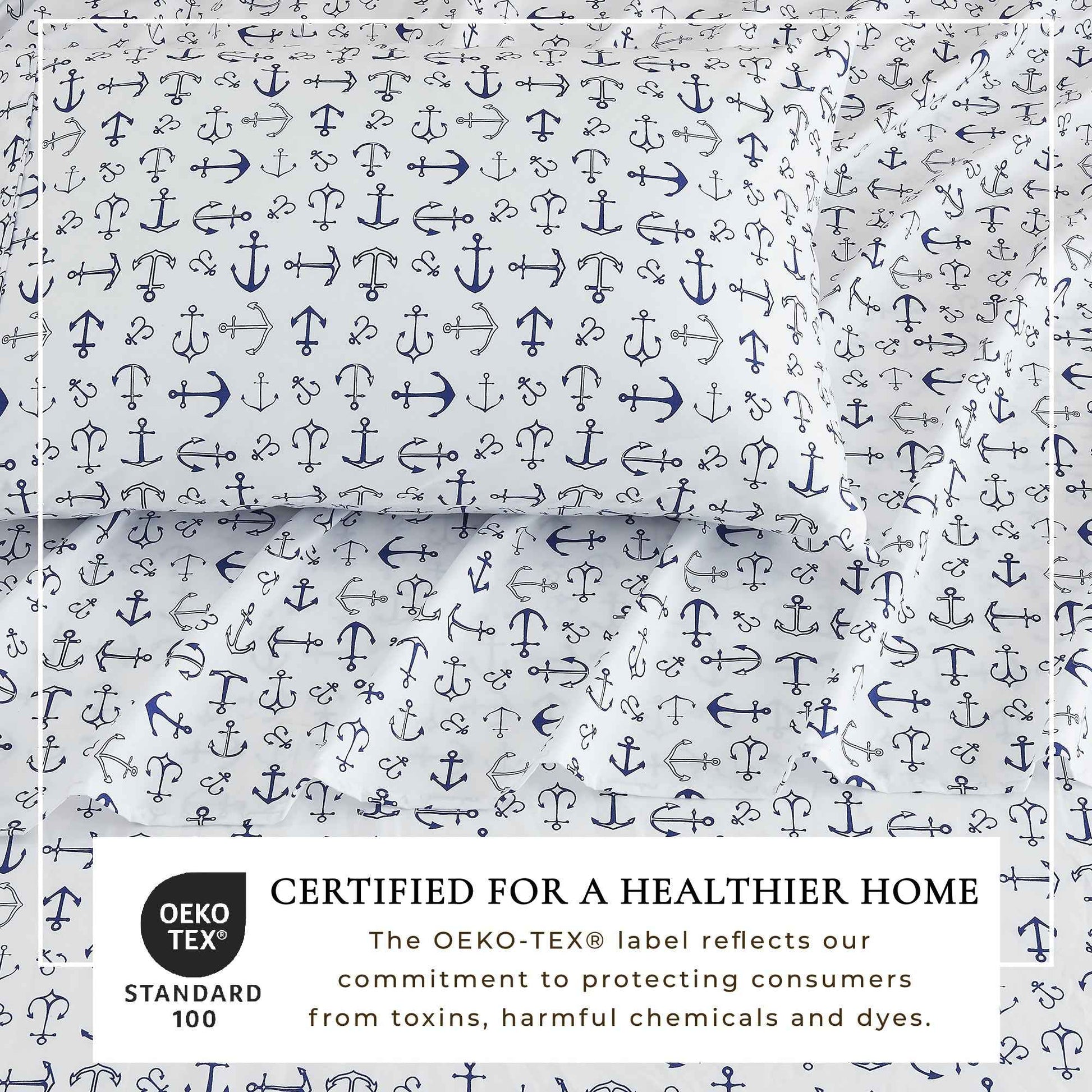 Coastal Printed Sheet Set - Newport Collection