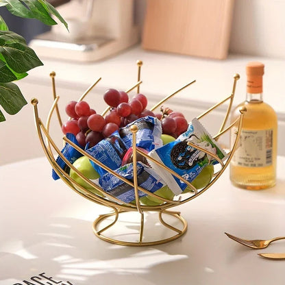 Fruit Basket - Hollow Wrought Iron