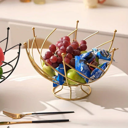 Fruit Basket - Hollow Wrought Iron