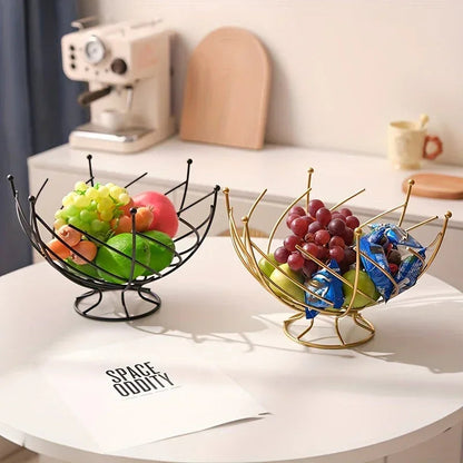 Fruit Basket - Hollow Wrought Iron
