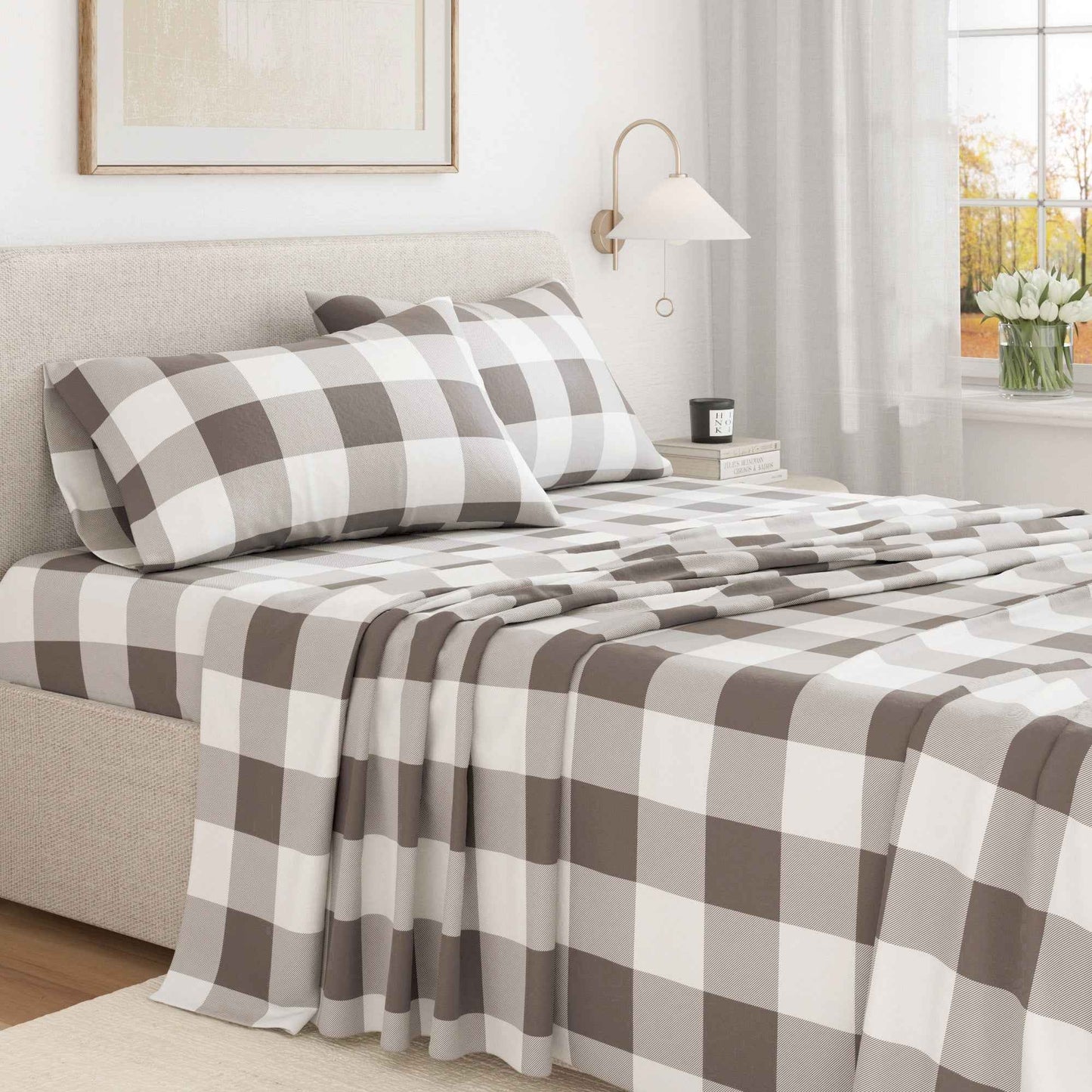 Turkish Cotton Flannel Sheet - Belle Collection